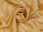 PAIR Luxury 100% Charmeuse SILK Pillowcases Housewife (Harvest Gold)