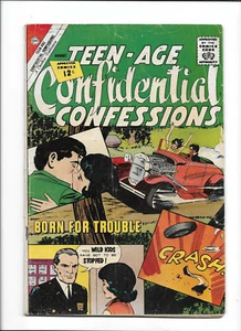 TEEN-AGE CONFIDENTIAL CONFESSIONS #13 [1962 GD] "BORN FOR TROUBLE" - Picture 1 of 2