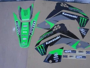 Team Kawasaki Racing graphics Kawasaki KLX140 KLX140L 2008-2018 - Picture 1 of 1