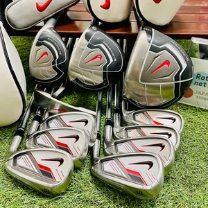 NIKE Slingshot 1w3w4ut Iron 56789PS 11Club Fullset UniFlex Golf Club RH - Picture 1 of 24