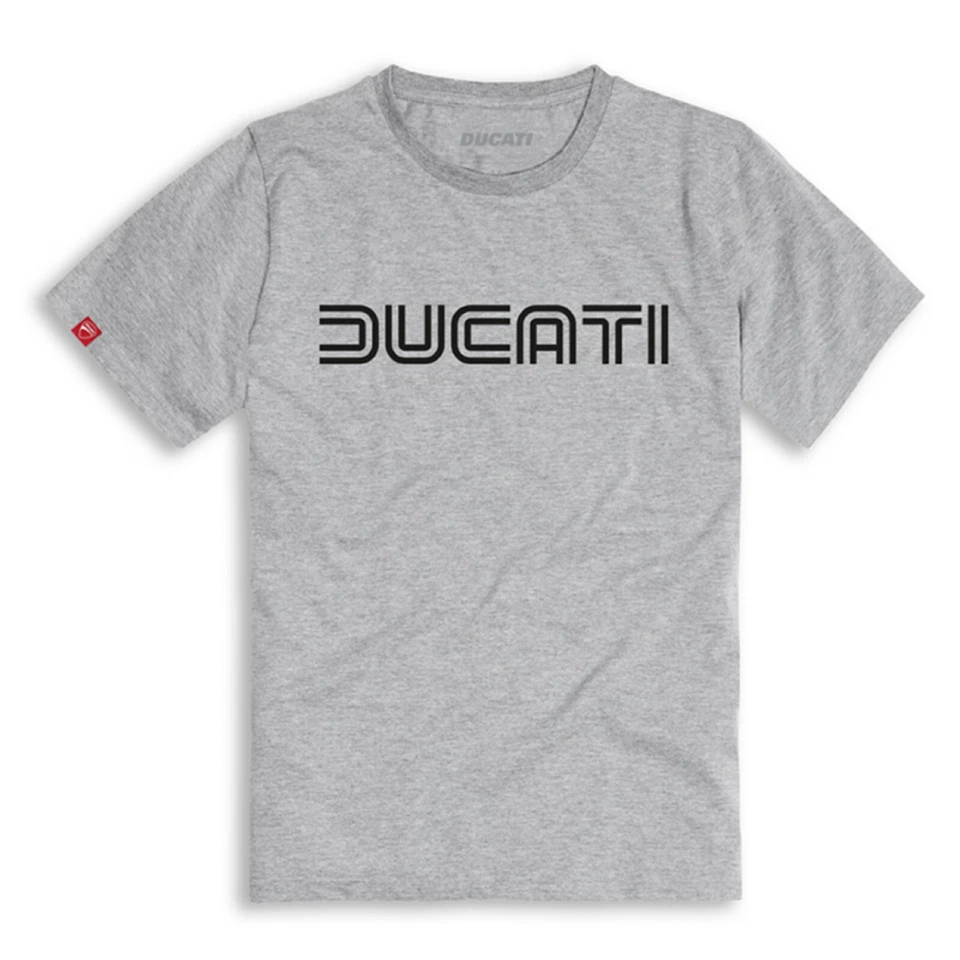 Ducati Graphic Ducatiana 80s short-Sleeved Grey New - Image 1 of 1
