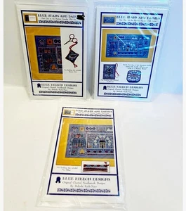 3 Belinda K -Nate 1 2 3 Series Cross Stitch Pattern Chart Blue Ribbon Designs - Picture 1 of 7