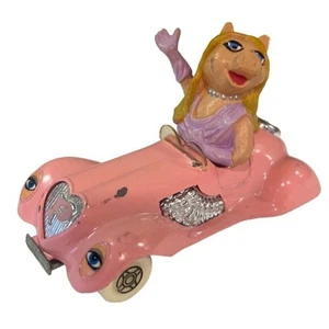 Vintage Muppets Miss Piggy Corgi in Pink Car, 1979, Jim Henson Great Britain - Picture 1 of 13