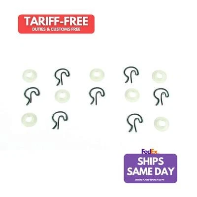 Hurst 3320001, Kit White Nylon Nylon Bushings/Clips Performance Racing Parts - Image 1 of 4