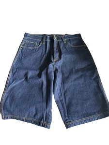 Vintage Y2K FUBU Apparel Company Jeansshorts Größe 34 Weite Five Pocket - Bild 1 von 9