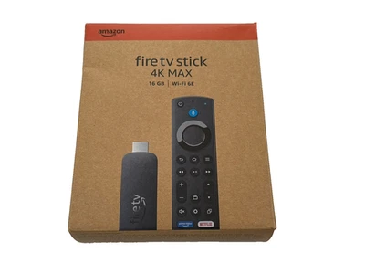 Amazon Fire TV Stick 4K Max Streaming Wi-Fi 6E Alexa Ambient-TV NEU OVP ✅ - Bild 1 von 4