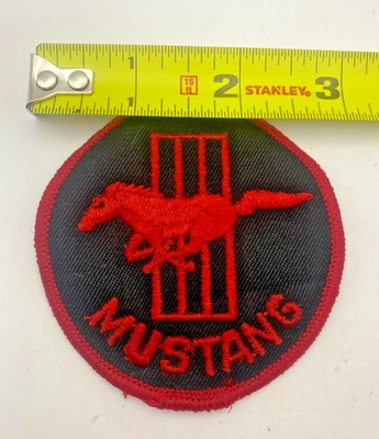 Ford Mustang Car Brand Embroidered Patches Iron on Sew On - Image 1 of 3