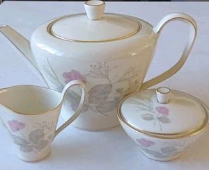 Rosenthal Bettina Parisian Spring, azucarero crema tetera, borde dorado marfil - Imagen 1 de 21