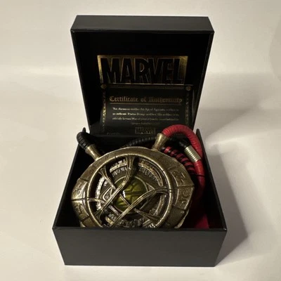 Marvel Doctor Strange Eye of Agamotto Licensed Prop Replica Necklace w/ Box - Image 1 of 3