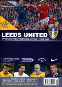 Leeds United v Manchester United 30/03/02 Premier League - Picture 1 of 2