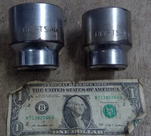 2 Vintage Craftsman 3/4" Drive, 12 pt Sockets - 1-13/16" & 1-5/8" -EE-Taiwan - Picture 1 of 9