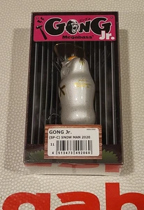 WOW! Rare! Megabass 2020 GONG Jr.  "SNOWMAN" Color FREE SHIPPING - Picture 1 of 3