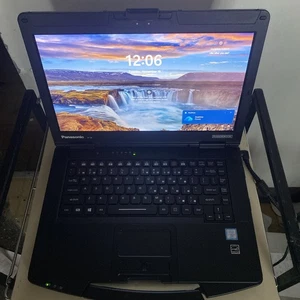 Panasonic CF-54 i7 7600U 2,8GHz 16GHz 256GB SSD BL KB TS Win 11P 39930 Std getestet - Bild 1 von 7