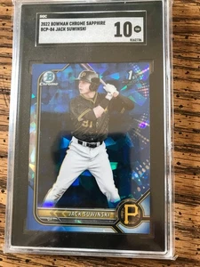 2022 Bowman Chrome Sapphire Edition #BCP84 Jack Suwinski RC PSA 10 - Picture 1 of 1