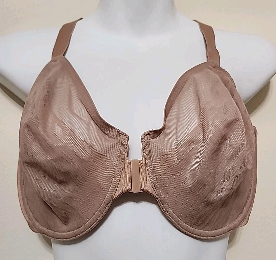 Sujetador con aros Wacoal 38DDD Elevated Allure cierre delantero 855436 Roebuck Foto 1 de 4
