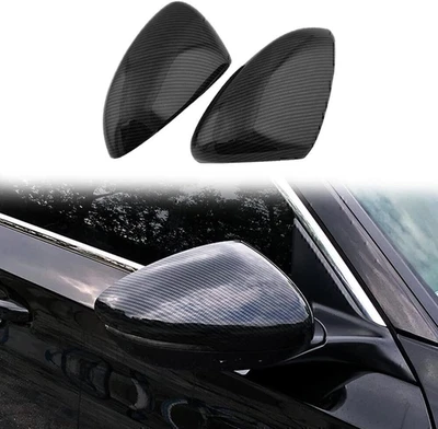 For Honda Accord 2018-2023 Carbon Fiber Rearview Side Wing Mirror Cover Cap Jiyt - Image 1 of 4