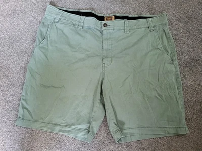 Men's Foundry Comfort Stretch Pale Green Chino Short Size 50 Big & Tall - Image 1 of 3