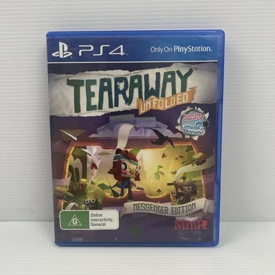 Tearaway Unfolded - PS4 Sony PlayStation 4 - Free Tracked Postage AUS - Image 1 of 4