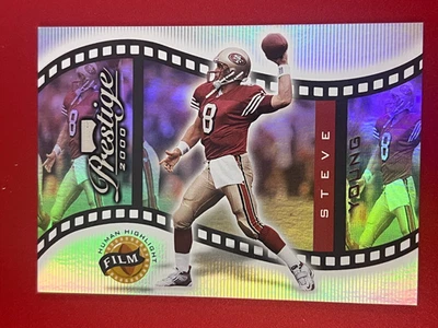 Playoff Prestige 2000 - Human Highlight Film Steve Young #HH-16 Foto 1 de 4