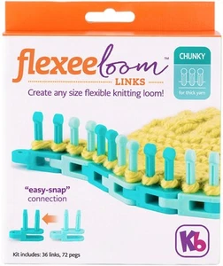 Auténtica tabla de tejer Flexee telar eslabones gruesos- - Imagen 1 de 1