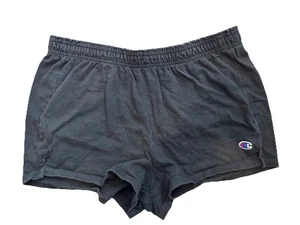 Women’s Champion Sofee Soft Cotton Shorts Black Size Large - Bild 1 von 6
