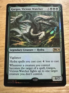 Gargos, Vicious Watcher FOIL #172 Core Set 2020 M20 Magic The Gathering MTG - Picture 1 of 2