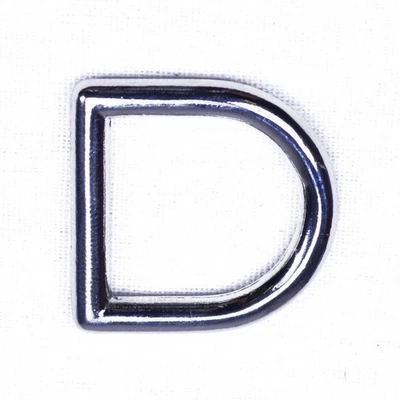 Chrome D Ring - 5 Pack - Image 1 of 3