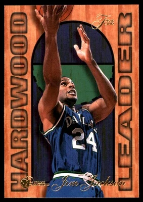 Jim Jackson 1995-96 Fleer #6 Mavericks NBA LEIA FRETE GRÁTIS AutographDen - Imagem 1 de 2