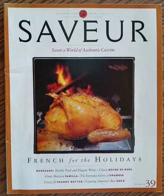 Saveur magazine No. 39 December 1999 VERY GOOD - Image 1 of 3