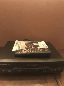 Panasonic Omnivision PV-9450 4-Head Hi-Fi VHS Recorder/Player W/Remote *Parts* - Picture 1 of 2