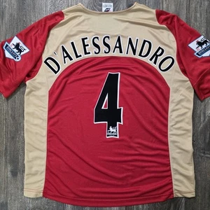 Camiseta Jako Portsmouth FC Home Away 2006 Andrés D'Alessandro Hombres XL Argentina - Imagen 1 de 11