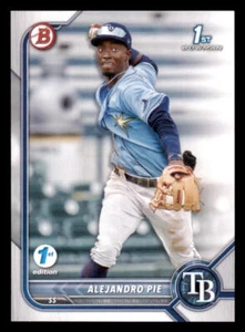 2022 Bowman 1st Edition #BPPF99 Alejandro Pie - Picture 1 of 2