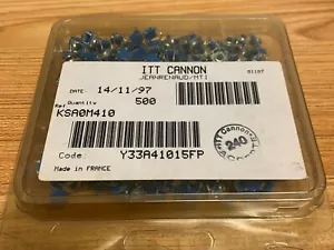 Box of 500 - ITT Cannon Tactile Switch 32V .05A - Picture 1 of 3