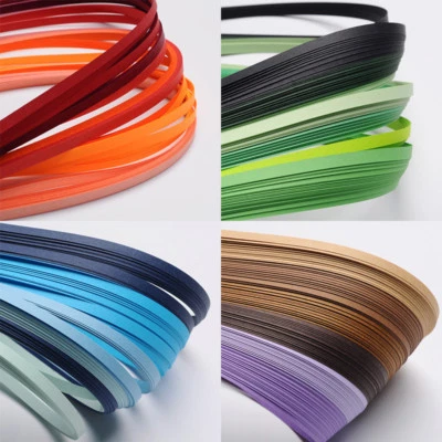 1 Bag 6 Colors Quilling Paper Strips 530x5mm About 120strips/bag 20strips/color - image 1 of 3