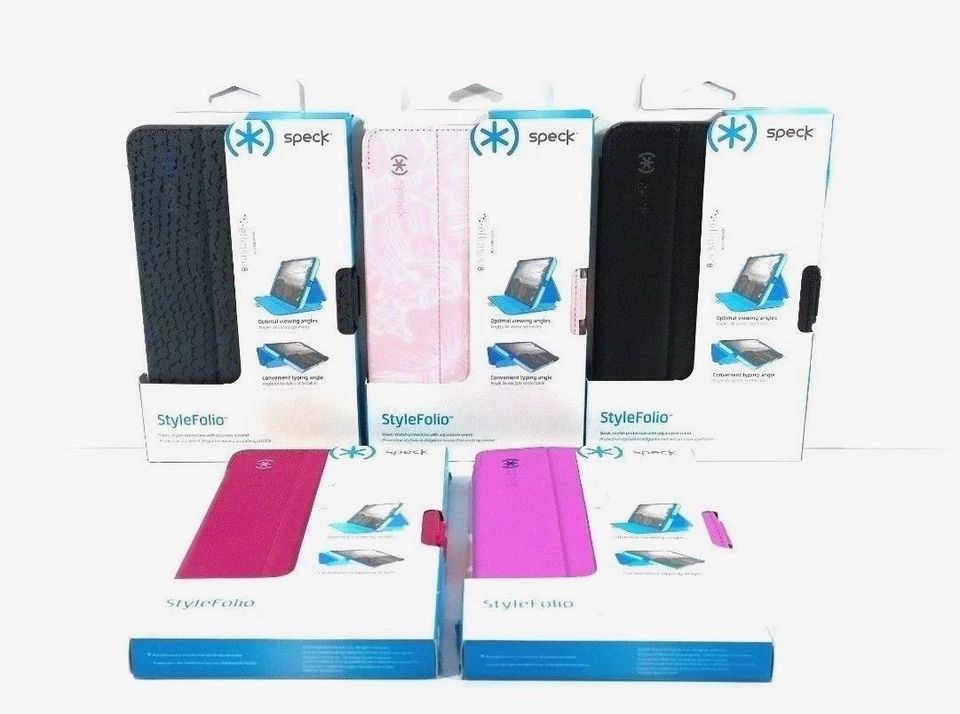 Speck StyleFolio Durable Impact Protection Folio Hard Shell Case For Ellipsis 8 - Image 1 of 2