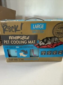 Dog Rock Reversible Pet Cooling Mat Large - Picture 1 of 4