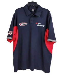 NEW Petty Enterprises Sprint Racing Kyle Petty XL NIKE Polo Shirt NASCAR #45 - Picture 1 of 5
