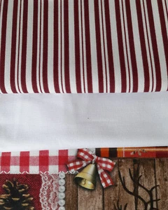 Oeko Tex Canvas-Baumwolle Stoffpaket 3 x 25 x 140 cm - Bild 1 von 2