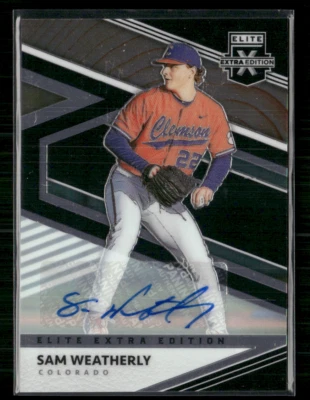 Sam Weatherly 2020 Elite Extra Edition Optichrome Auto - Image 1 of 2