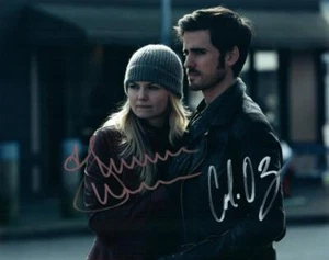 Colin O'Donoghue Jennifer Morrison signed 8x10 Photo autographed Picture and COA - Picture 1 of 1