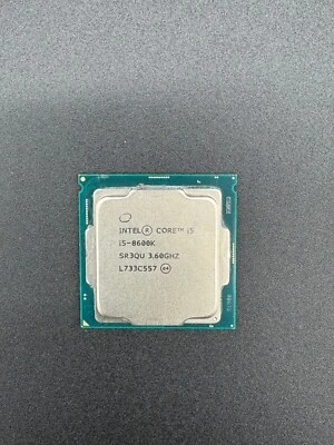 Intel BX80684I58600K Core i5 8600K 3.6 GHz LGA 1151 Hexa-Core Processor - Image 1 of 2