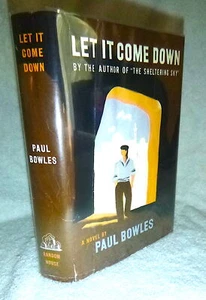 Paul Bowles LET IT COME DOWN Gore Vidal's personal copy w/ stamp & bookplate - Picture 1 of 10