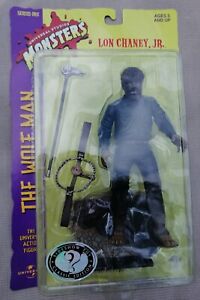UNIVERSAL MONSTERS LON CHANEY THE WOLF MAN 8" FIGURE, SIDESHOW TOYS, 1999, MOC