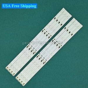 LED Strips For Toshiba 49L26CNC 49L2600C 49L510U18 49U2200 49U3600C 49HR332M05A0 - Picture 1 of 9