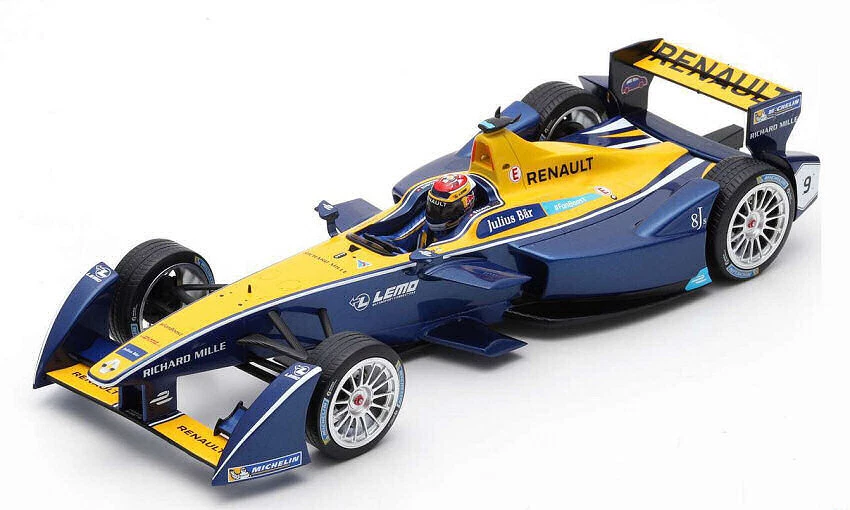 Spark Model RENAULT e.dams S.BUEMI N.9 CHAMPION SEASON 2 2016 FORMULA "E" 1:18 - Immagine 1 di 1