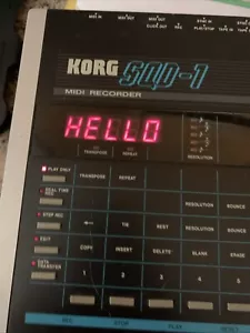 Korg MIDI Recorder SQD-1 - Picture 1 of 24