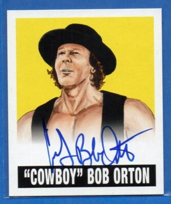 Cowboy Bob Orton 2012 Leaf Originals Wrestling Autograph 38/99 Auto WWE Randy - Image 1 of 2