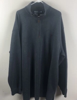 Ralph Lauren 2XLT Polo Pull Over Sudadera Nueva Con Etiquetas Cuarto Cremallera Foto 1 de 4