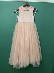 Party Dress. Age 7 Dusky Pink. Flowergirl Dress Bridesmaid Dress - Picture 1 of 14