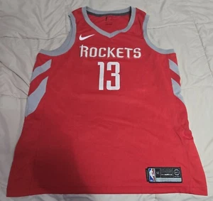 James Harden NBA Nike Swingman Screen-Printed Jersey Men's XL 52 Houston Rockets - Picture 1 of 7
